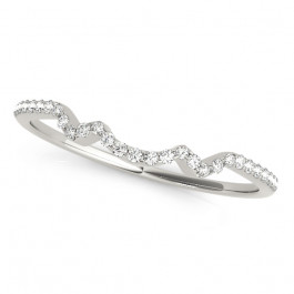 WEDDING BANDS CURVED BANDS