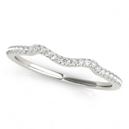 WEDDING BANDS CURVED BANDS