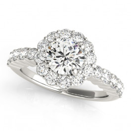 ENGAGEMENT RINGS HALO ROUND