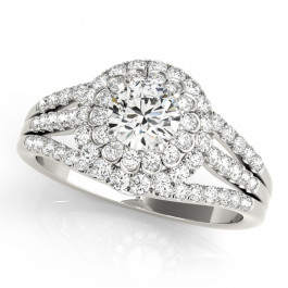 ENGAGEMENT RINGS HALO ROUND