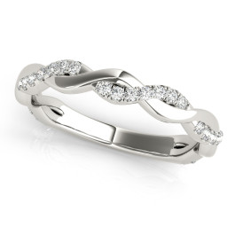 STRAIGHT BRAIDED WEDDING BAND