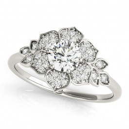 FLOWER FASHION RING