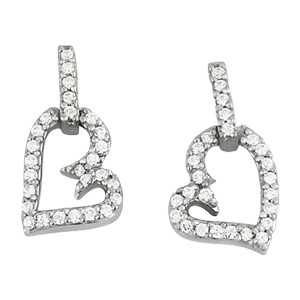 1/8  CTTW DIAMOND FASHION EARRINGS