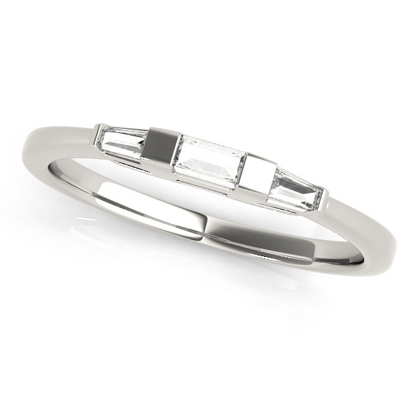 WEDDING BANDS FANCY SHAPE BAGUETTE