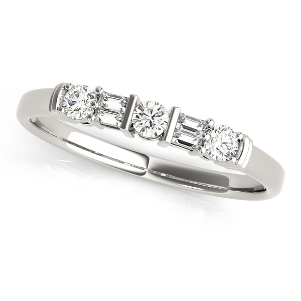 WEDDING BANDS FANCY SHAPE BAGUETTE