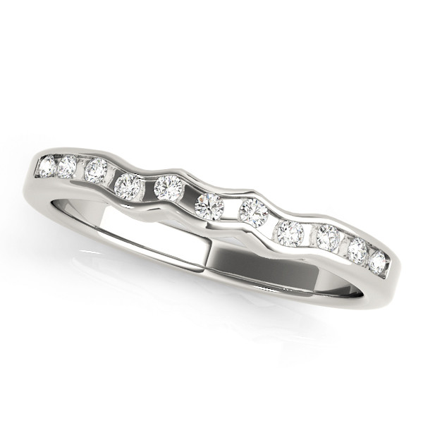 WEDDING BANDS CURVED BANDS