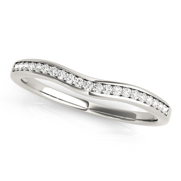 WEDDING BANDS CURVED BANDS