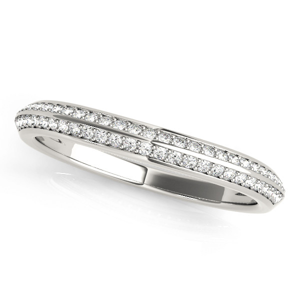 WEDDING BANDS CURVED BANDS