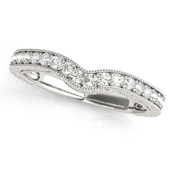 WEDDING BANDS CURVED BANDS