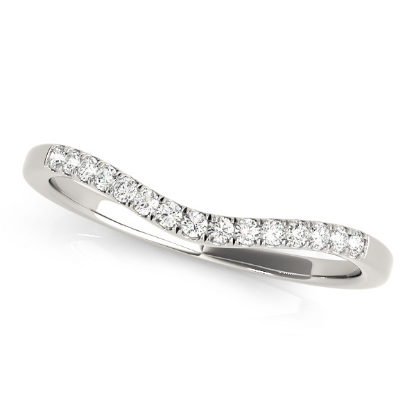 WEDDING BANDS CURVED BANDS