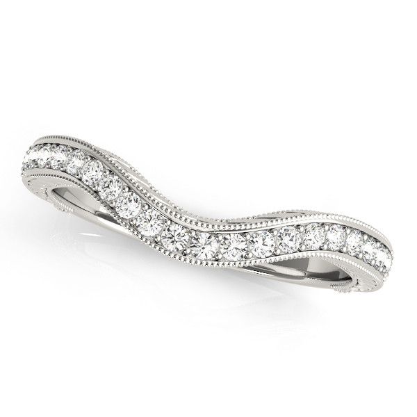 WEDDING BANDS CURVED BANDS