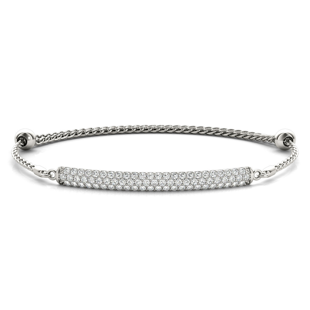 3 ROW DIAMOND BRACELET