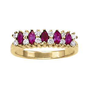 COLOR RINGS MARQUISE