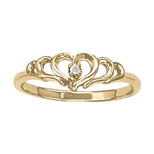 DIAMOND FASHION HEART RINGS