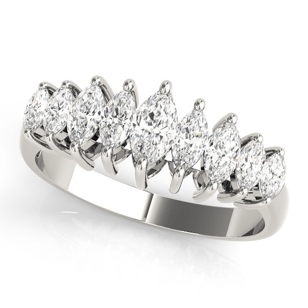 WEDDING BANDS FANCY SHAPE MARQUISE