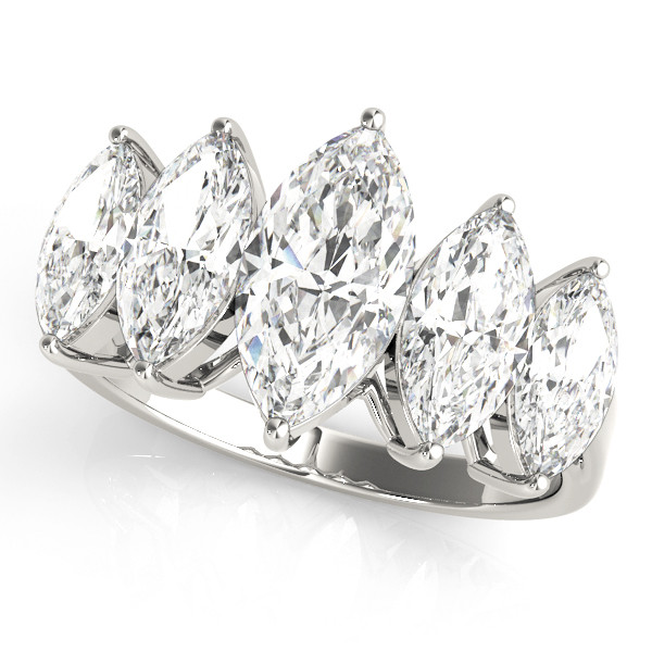 WEDDING BANDS FANCY SHAPE MARQUISE