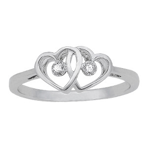 DIAMOND FASHION HEART RINGS