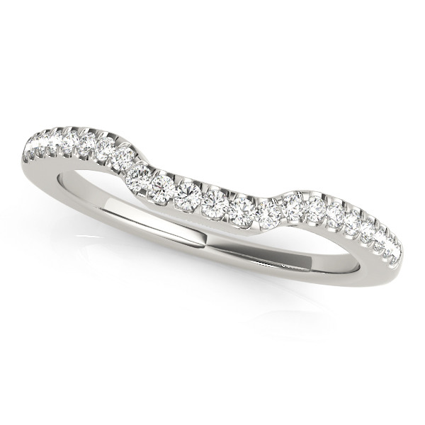 WEDDING BANDS CURVED BANDS