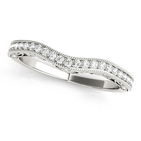 WEDDING BANDS CURVED BANDS