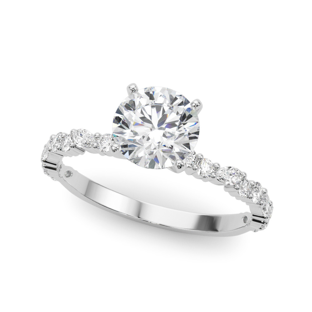 MARQUISE & ROUND ENGAGEMENT RING