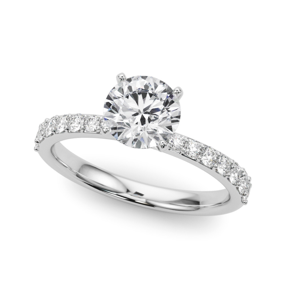 ENGAGEMENT RING SINGLE ROW