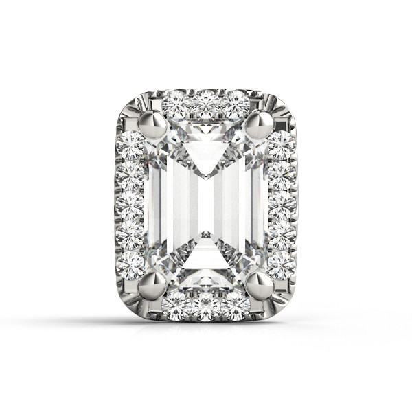 EMERALD CUT HALO