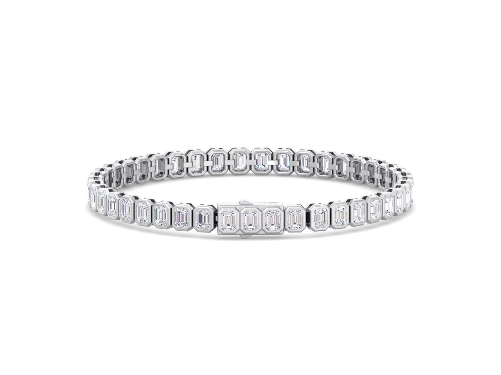 8 1/3CTTW LAB DIAMOND BRACELET