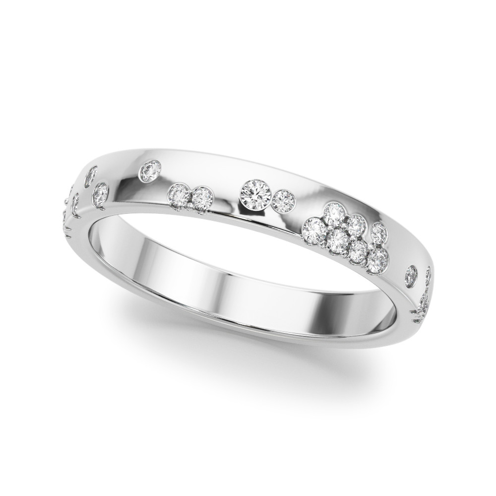 LAB GROWN DIAMOND 3MM BAND