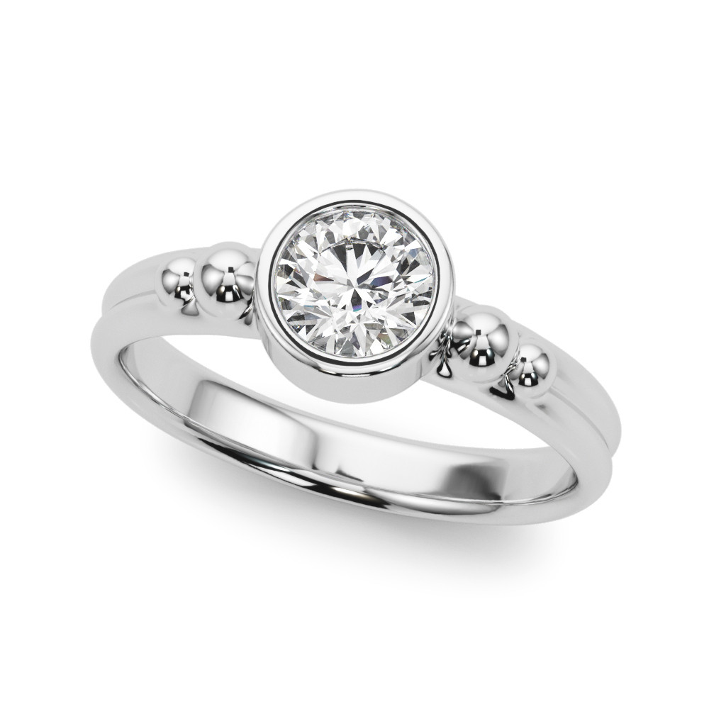 LAB GROWN DIAMOND FASHION RING ROUND