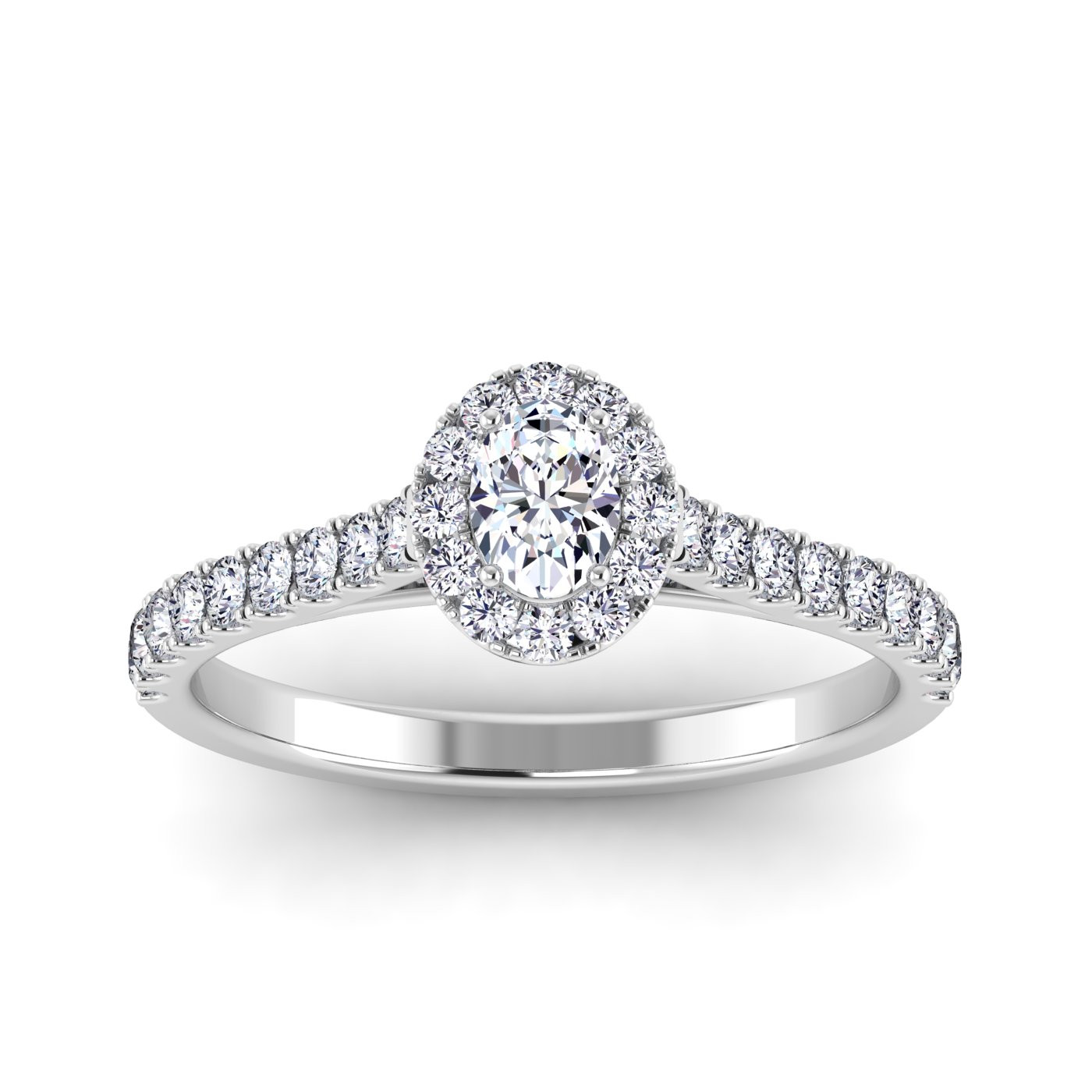 1/2CT CTR LAB OV HALO ENG RING