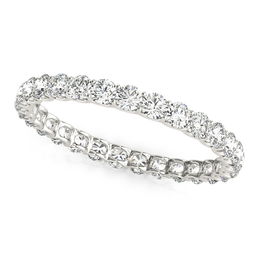 LAB GROWN DIAMOND U PRONG ETERNITY BAND