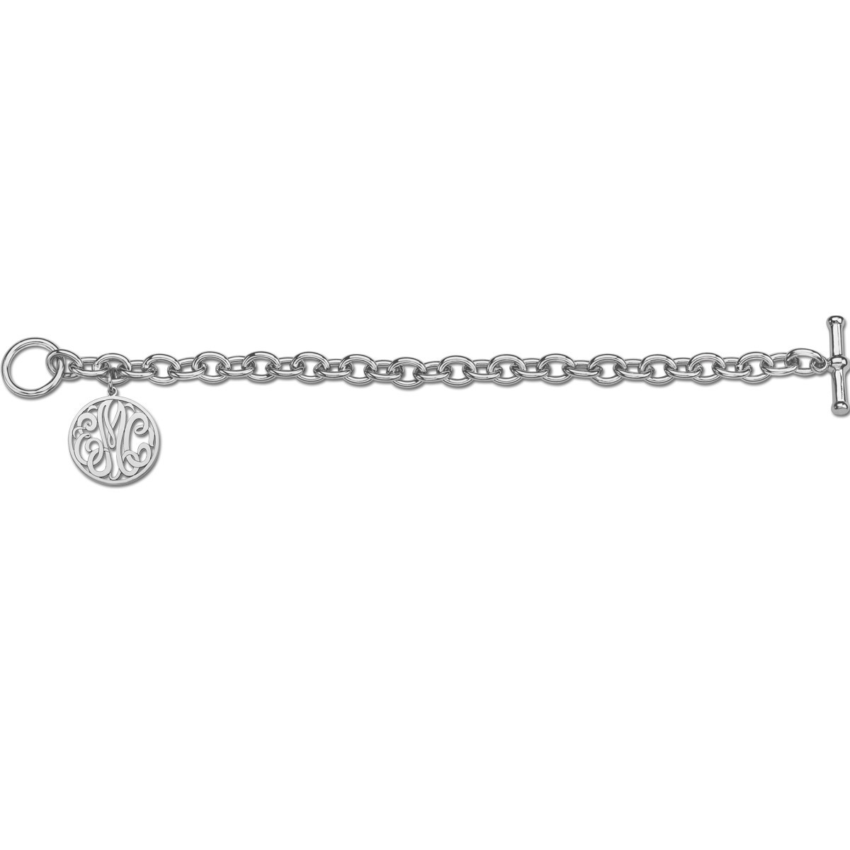 20MM MONOGRAM CHARM BRACELET