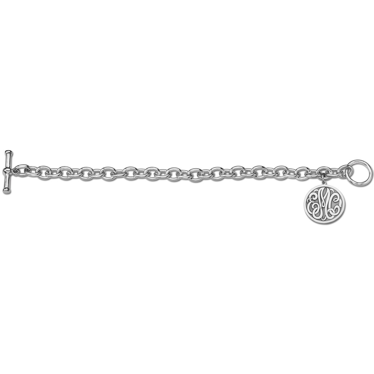 20MM MONOGRAM CHARM BRACELET