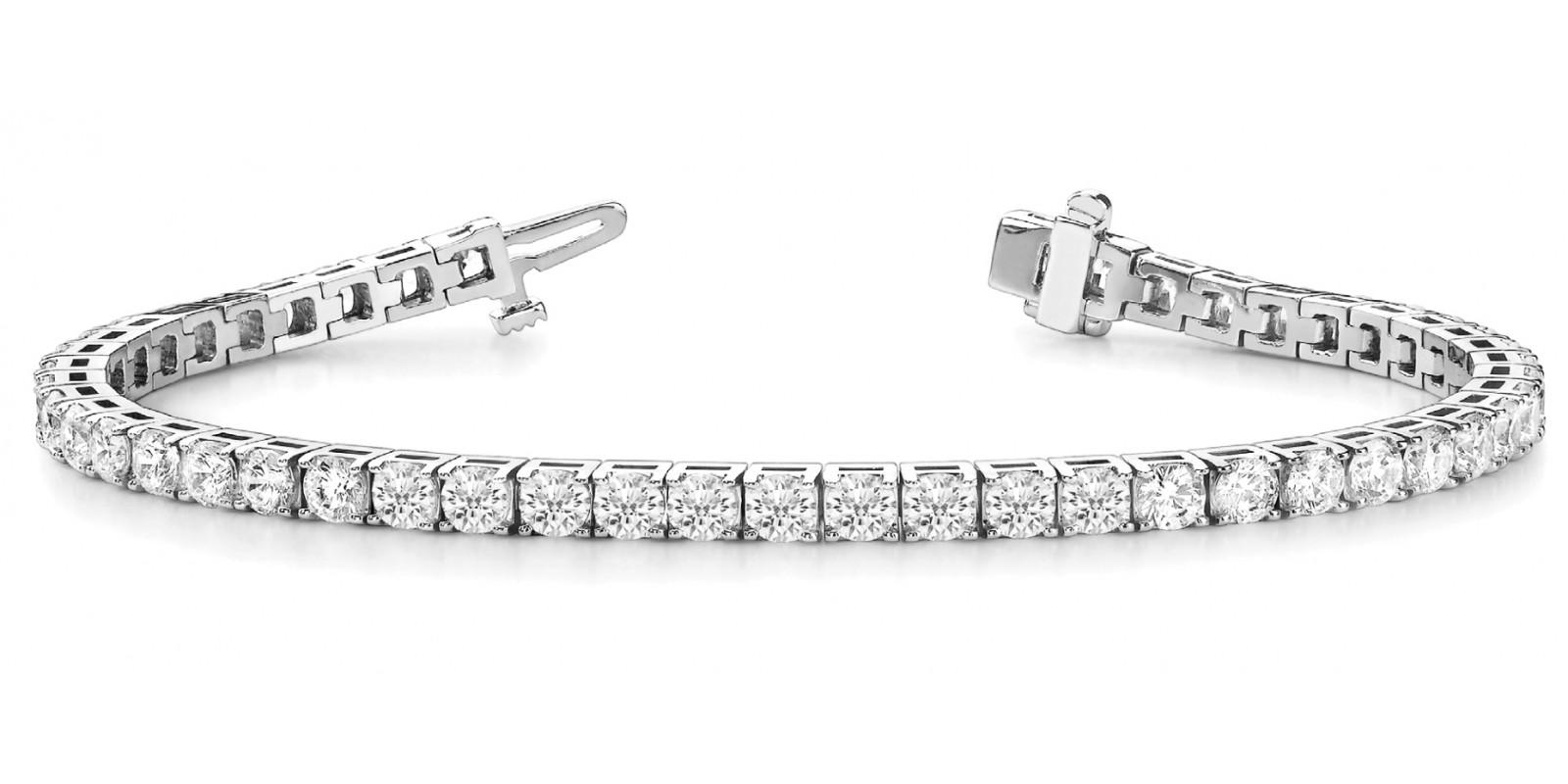 Bracelet In Line Prong Set