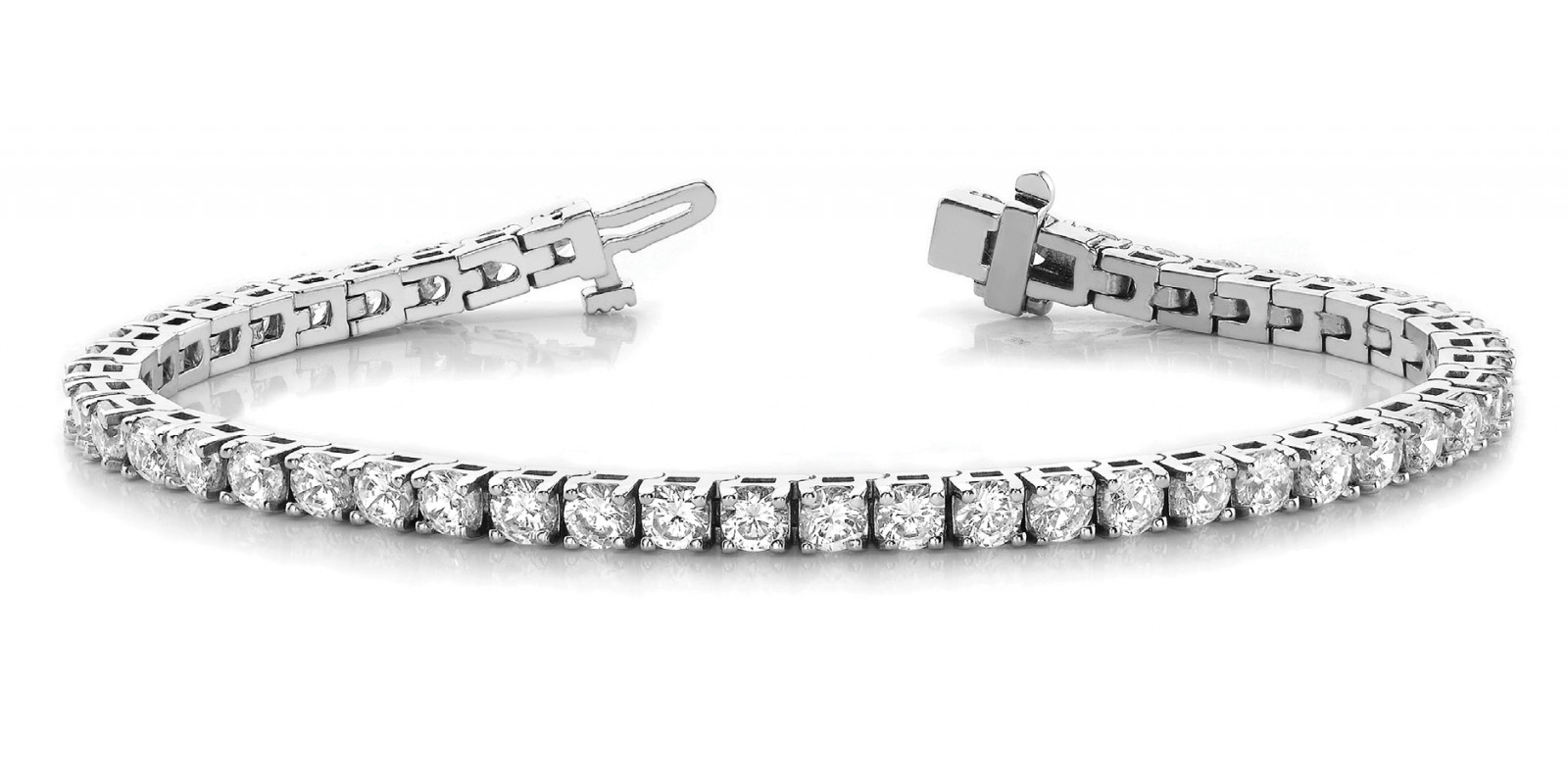 Bracelet In Line Prong Set