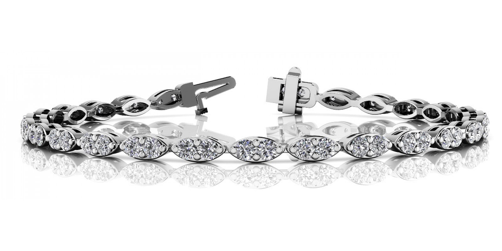 PRONG SET BRACELET