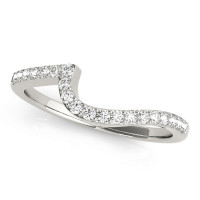 CURVED DIAMOND BAND