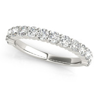 1/2 CT PRONG SET BAND