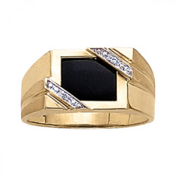 GENTS RING ONYX