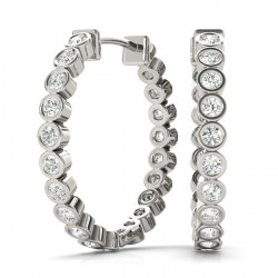 EARRINGS HOOP EARRINGS STANDARD HOOPS