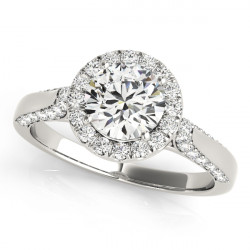 ENGAGEMENT RINGS HALO ROUND
