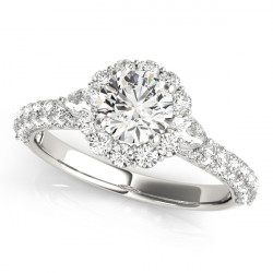 ENGAGEMENT RINGS PAVE MULT ROW