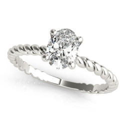 TWISTED SHANK OVAL CENTER