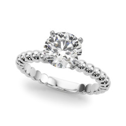BEAD ENGAGEMENT RING