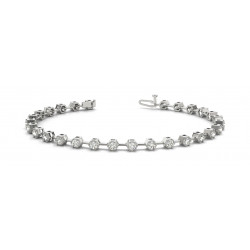 Bracelet In Line Prong Set
