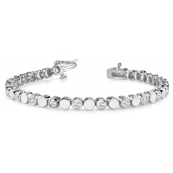 BEZ/SOLID RD LINK BRACELET