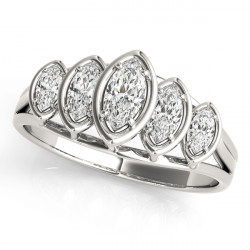 WEDDING BANDS FANCY SHAPE MARQUISE