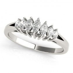 WEDDING BANDS FANCY SHAPE MARQUISE