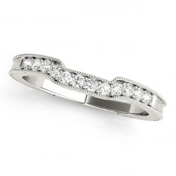 WEDDING BANDS CURVED BANDS