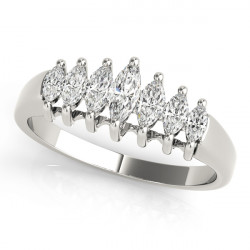 WEDDING BANDS FANCY SHAPE MARQUISE
